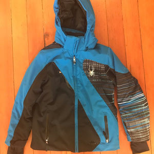 Boys Spyder Down Ski Jacket - Size 8